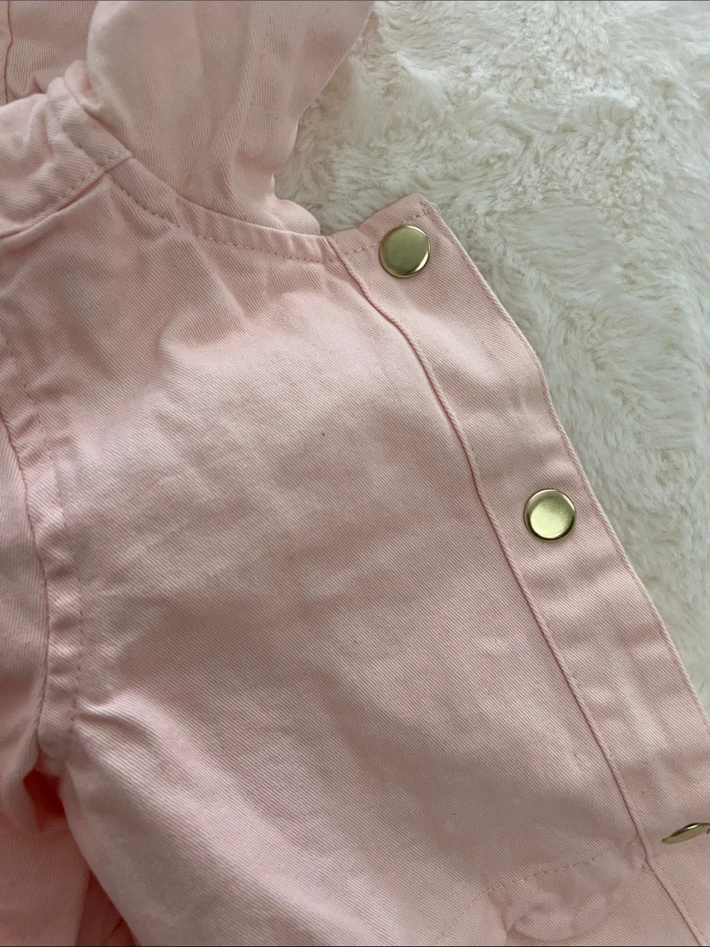 SALE! NWT Aspen Kids Pink Hooded Jacket with Floral Top and Navy Leggings 5T